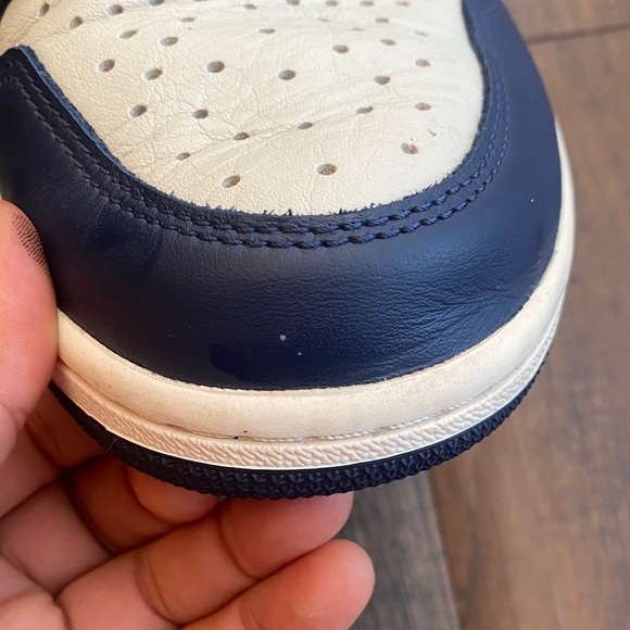 2019 Air Jordan Retro High  OG obsidian  Tops in Blue and Black - Picture 10 of 16
